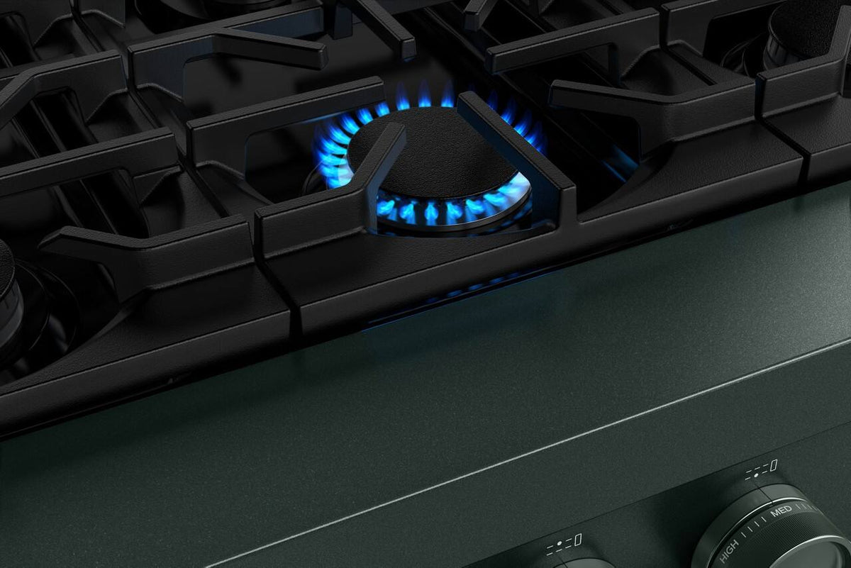 KitchenAid 48-inch 6-Burner Gas Commercial-Style Rangetop with Griddle - Juniper