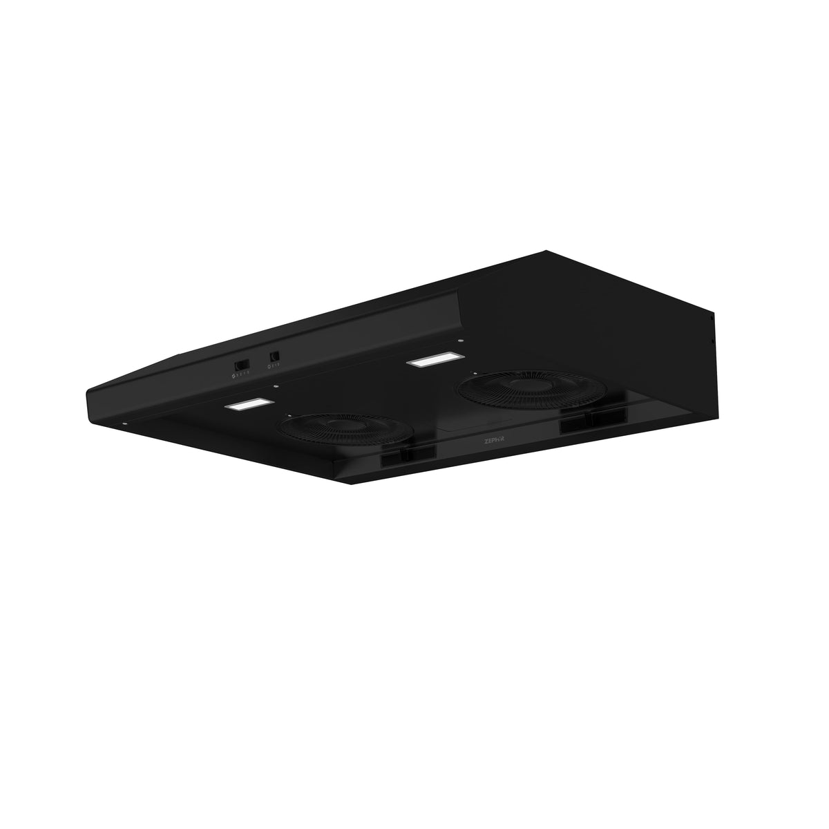 Zephyr - 30 inches - Externally Vented - Under cabinet Range Hood - Black