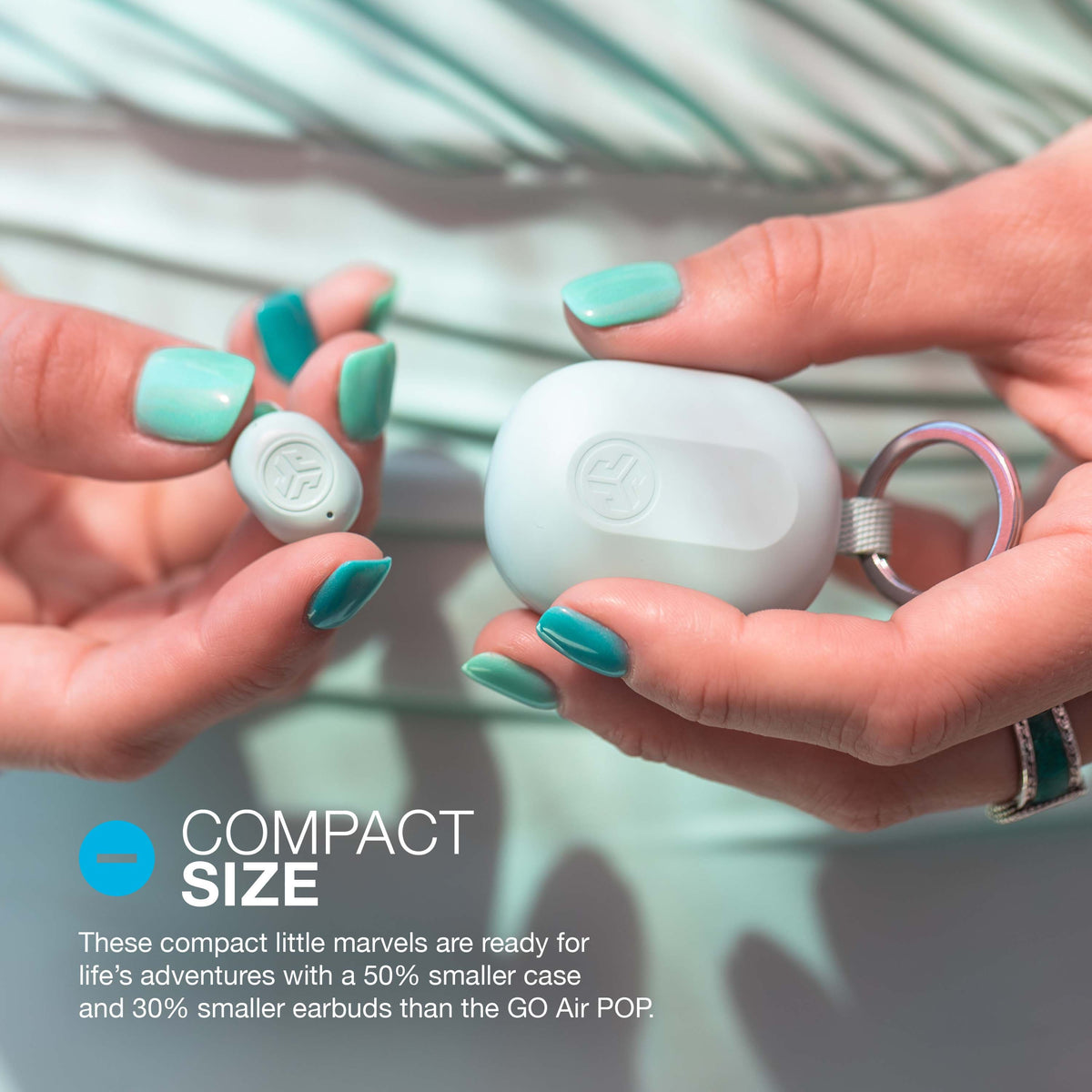 JLab - JBuds Mini True Wireless Earbuds - Mint