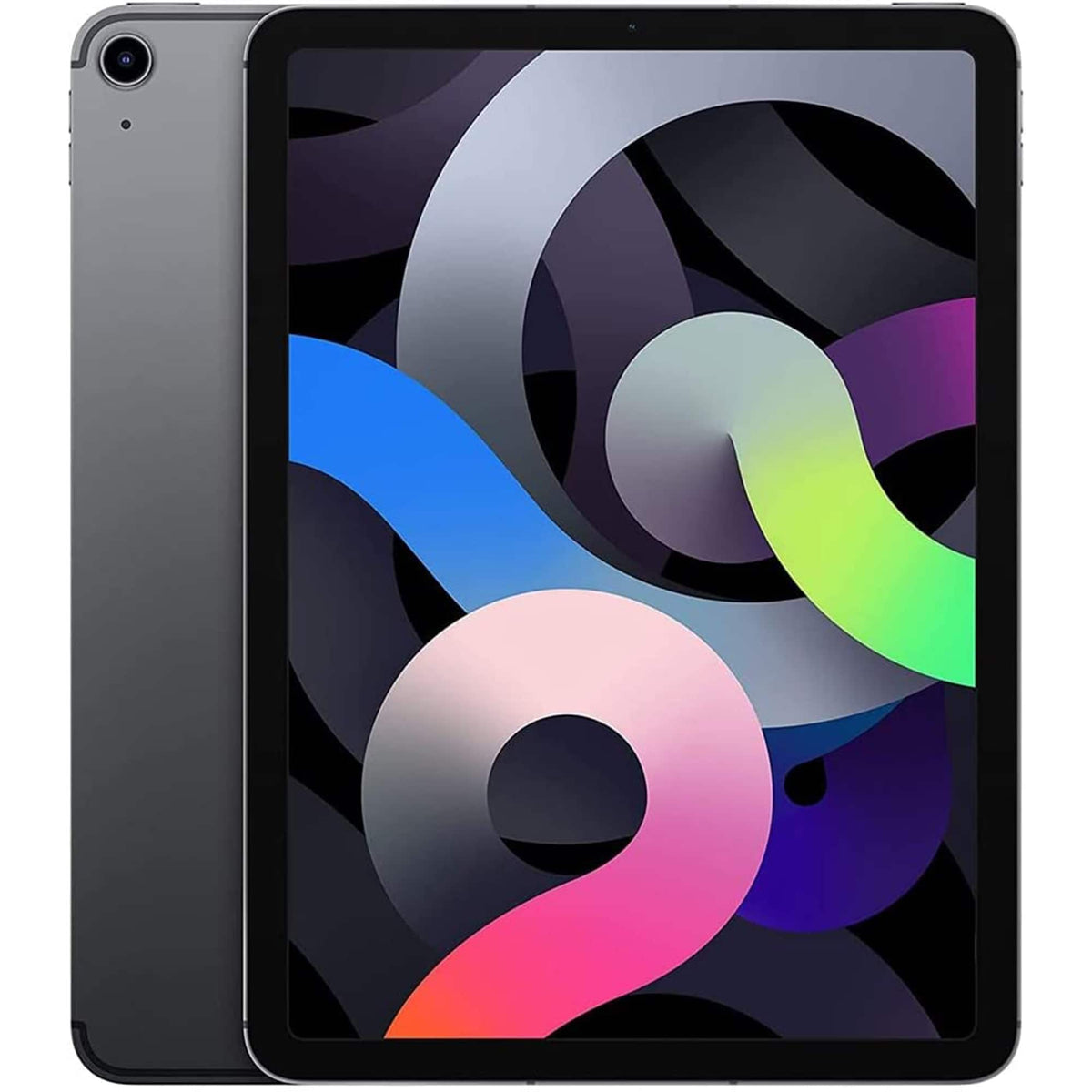 Certified Refurbished - Apple 10.9-Inch iPad Air - (4th Generation) Wi-Fi + Cellular - 64GB - Space Gray (Unlocked)