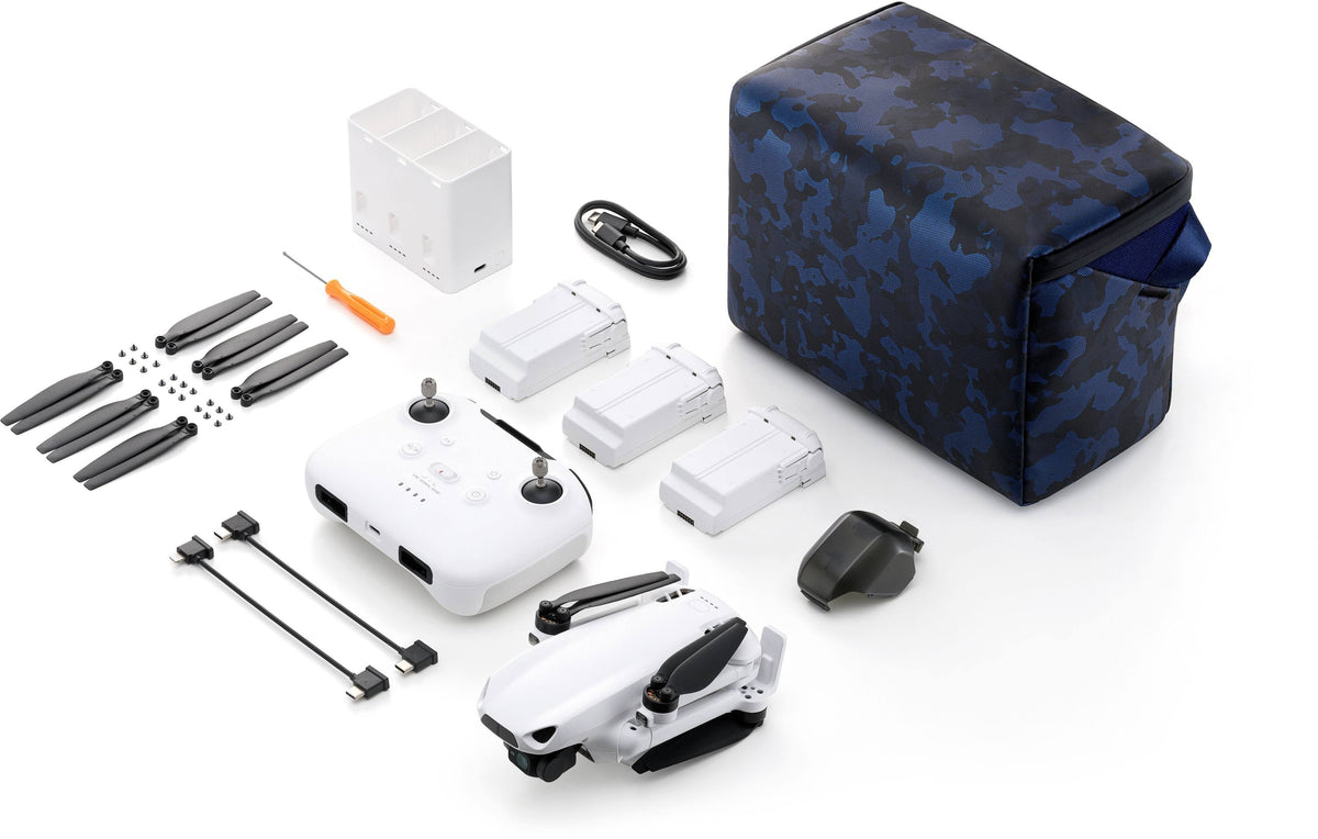 SKYROVER - S1 Fly More Combo 8K Drone with Remote Controller - White