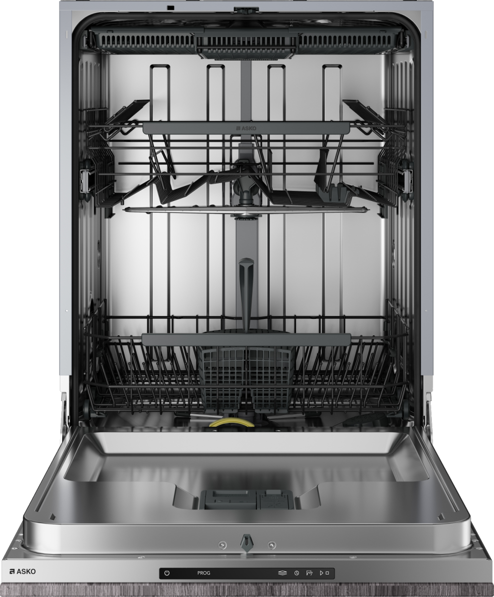 Asko - 24" Fully Integrated Dishwasher, Panel Ready, 14 Place Settings, 42 dBA - Custom Panel Ready