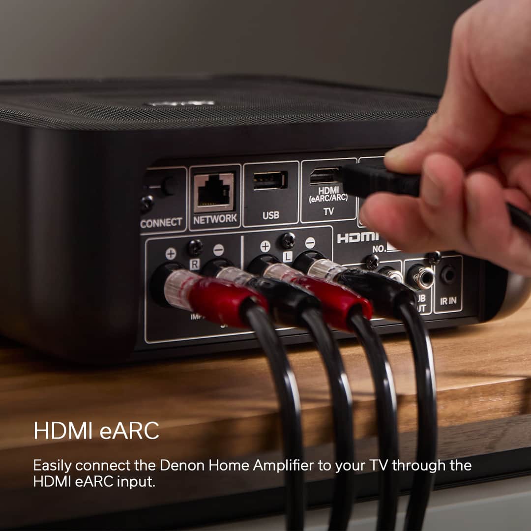 Denon - Home Amplifier 100W 2.0-Ch. Integrated Amplifier - Black