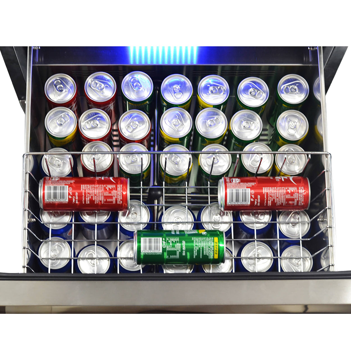 Forno Appliances - Azienda Dual Zone Convertible 108-Bottle Wine Cooler - Stainless Steel