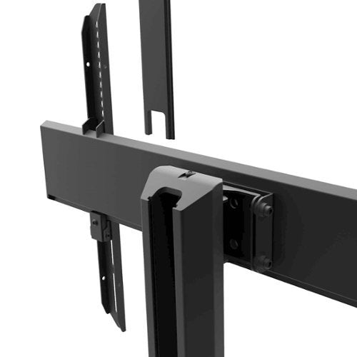 Kanto - Tabletop TV Stand for Most Flat-Panel TVs Up to 65" - Black