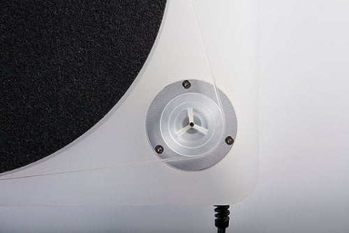 Marantz - TT-15S1 Manual Belt-Drive Turntable for Vinyl Records, Floating Motor for Low-Vibration, Cartridge Included - Transparent White