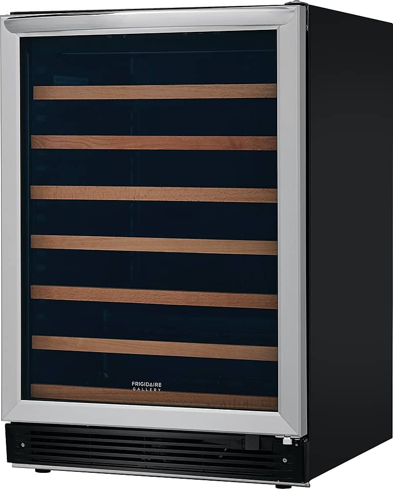 Frigidaire - Gallery Series 52-Bottle Wine Cooler - Stainless Steel