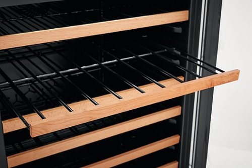 Frigidaire - Gallery Series 52-Bottle Wine Cooler - Stainless Steel