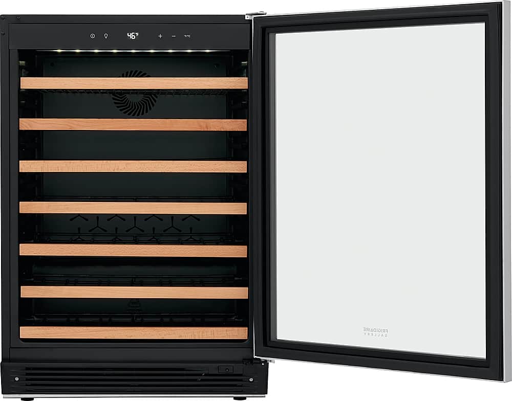 Frigidaire - Gallery Series 52-Bottle Wine Cooler - Stainless Steel