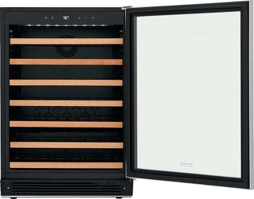 Frigidaire - Gallery Series 52-Bottle Wine Cooler - Stainless Steel