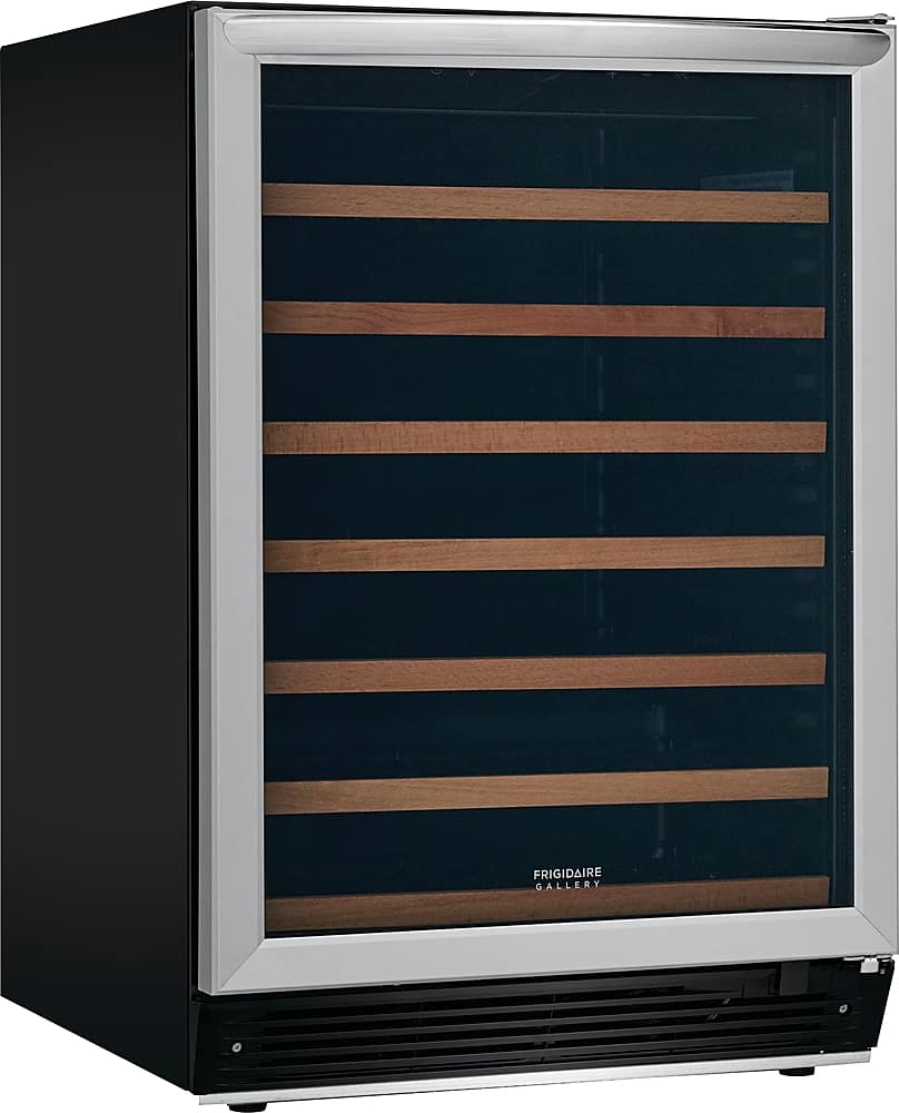Frigidaire - Gallery Series 52-Bottle Wine Cooler - Stainless Steel