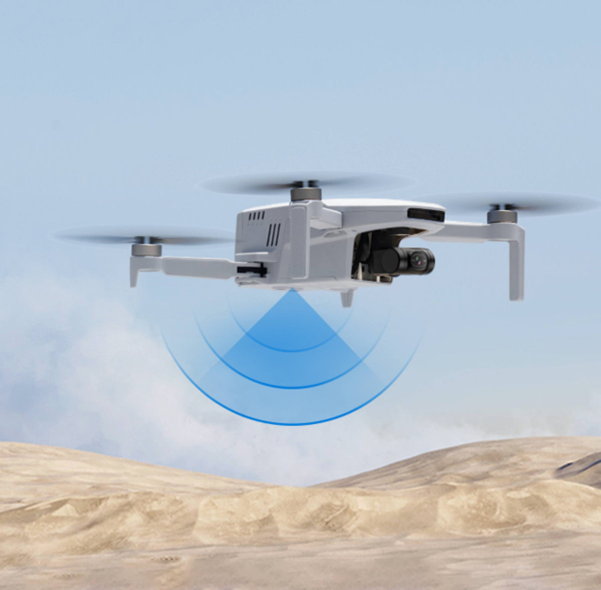 Potensic - ATOM Fly More Combo Drone with Remote Controller - Gray