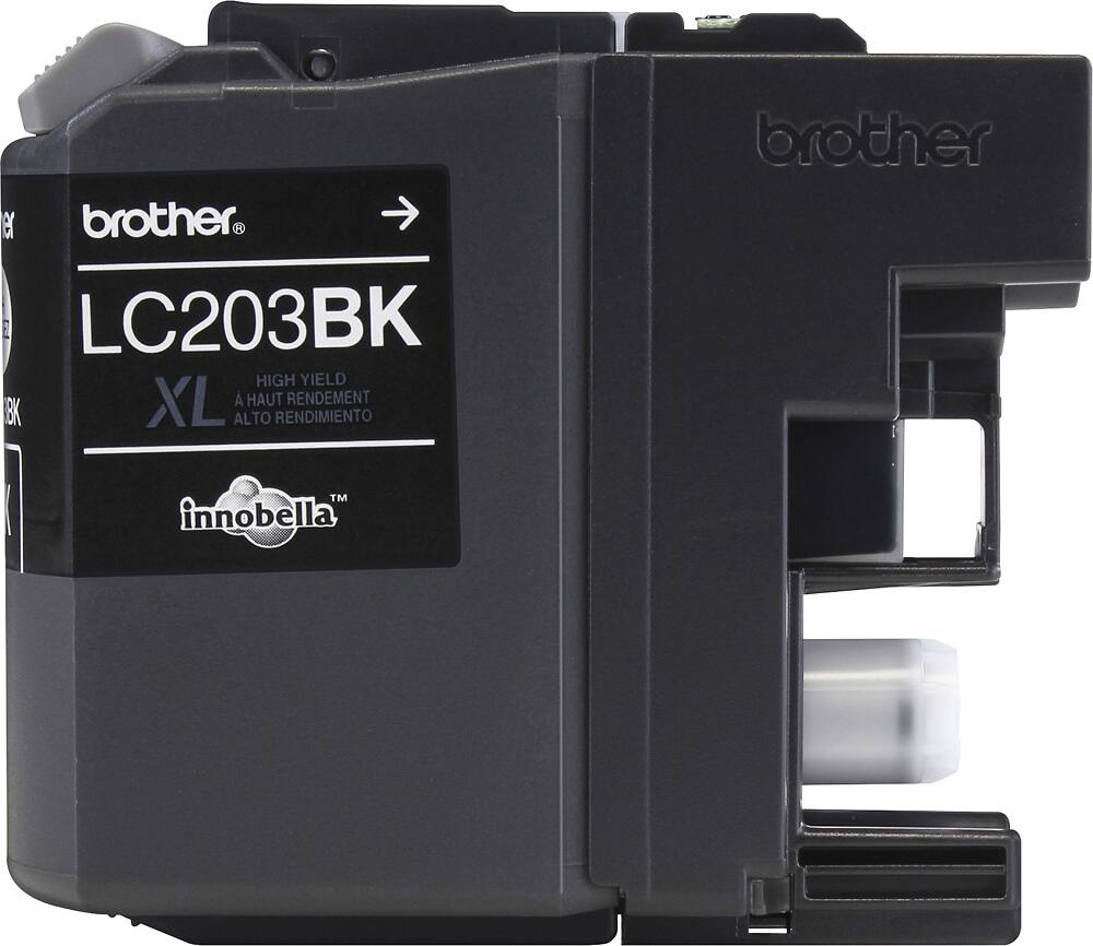 Brother - LC203BK XL High-Yield Ink Cartridge - Black