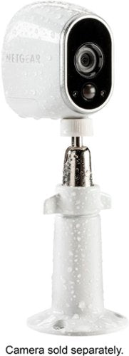 Arlo - Indoor/Outdoor 5" Adjustable Mount for Essential Spotlight, Pro 5S 2K, Pro 4, Ultra 2, and Go 2 Cameras - White