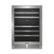Whirlpool - 46-Bottle Wine Cooler - Stainless Steel