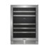 Whirlpool - 46-Bottle Wine Cooler - Stainless Steel
