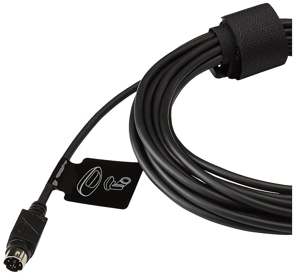 33 ft Extender Cable for Logitech GROUP Conference System - Black