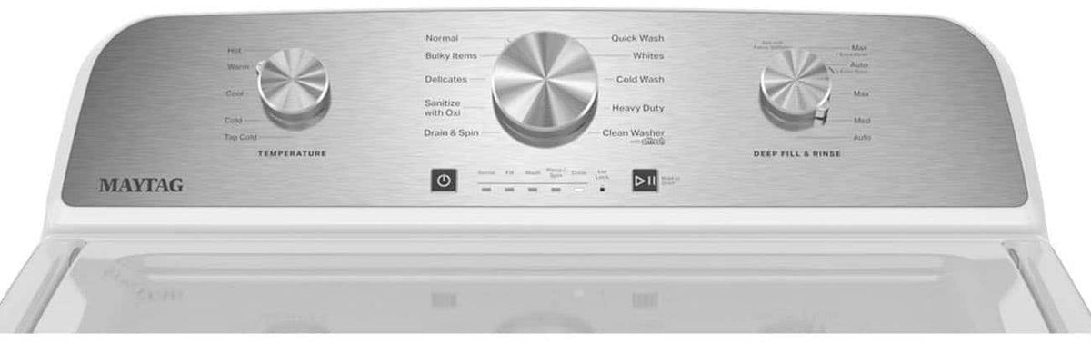Maytag - 4.3 Cu. Ft. Capacity Top Load Washer - White