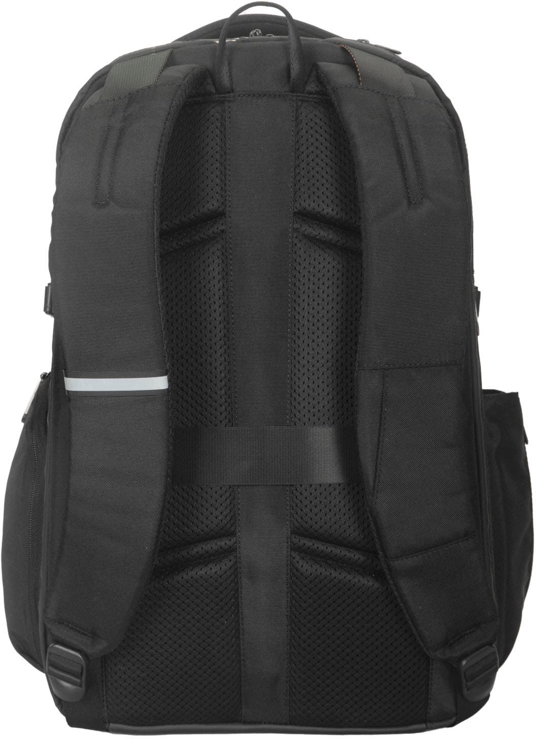 Targus - 17” Voyager EXP Travel Backpack - Black/Orange
