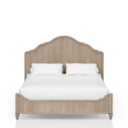 Elegant Design Panel Bed With Transitional Casual Design
