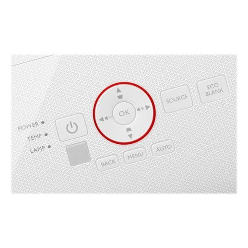 BenQ - TH671ST 1080p Short Throw Gaming Projector, Enhanced Game Mode, Low Input Lag, 3000 Lumens - White