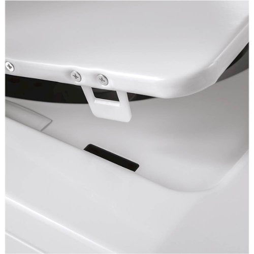GE - 2.3 Cu. Ft. Top Load Washer and 4.4 Cu. Ft. Electric Dryer Laundry Center - White