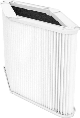 Blueair - Genuine Blue Pure 211+ Replacement Filter with HEPASilent Dual Filtration and Carbon Odor Filter - White