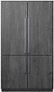 Dacor - 42 in. Wide 23.5 Cu Ft 4-Door Flex French Door Built In Refrigerator with SteelCool Interior and Cocktail Ice - Custom Panel Ready