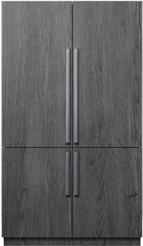 Dacor - 42 in. Wide 23.5 Cu Ft 4-Door Flex French Door Built In Refrigerator with SteelCool Interior and Cocktail Ice - Custom Panel Ready