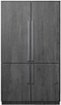 Dacor - 42 in. Wide 23.5 Cu Ft 4-Door Flex French Door Built In Refrigerator with SteelCool Interior and Cocktail Ice - Custom Panel Ready