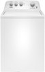 Whirlpool - 3.9 Cu. Ft. 12-Cycle Top-Loading Washer - White