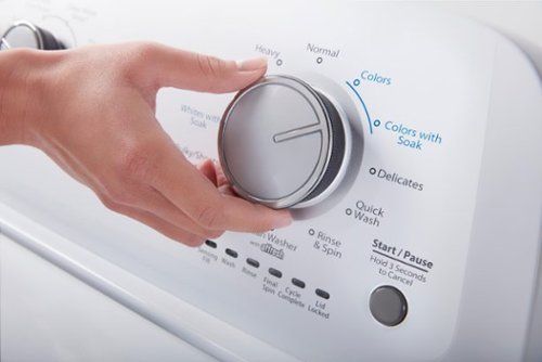 Whirlpool - 3.9 Cu. Ft. 12-Cycle Top-Loading Washer - White