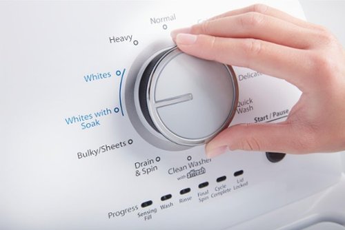 Whirlpool - 3.9 Cu. Ft. 12-Cycle Top-Loading Washer - White