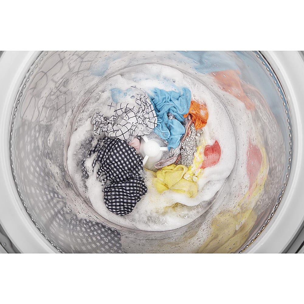 Whirlpool - 3.9 Cu. Ft. 12-Cycle Top-Loading Washer - White