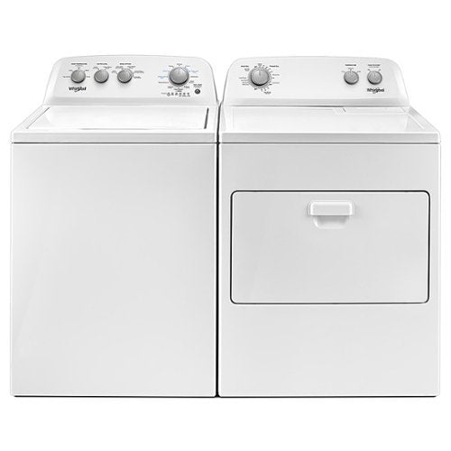 Whirlpool - 3.9 Cu. Ft. 12-Cycle Top-Loading Washer - White