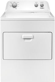 Whirlpool - 7 Cu. Ft. Electric Dryer with AutoDry Drying System - White