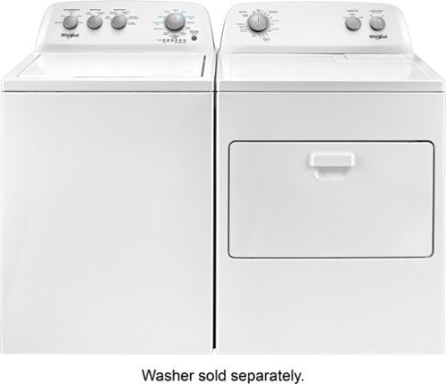 Whirlpool - 7 Cu. Ft. Electric Dryer with AutoDry Drying System - White