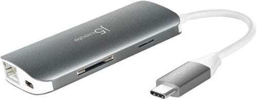 j5create - USB-C Multi Adapter for Mac, PC and More - Silver