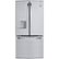 LG - 30-in Wide 21.8 Cu. Ft. French Door Refrigerator with External Water Dispenser - Stainless Steel