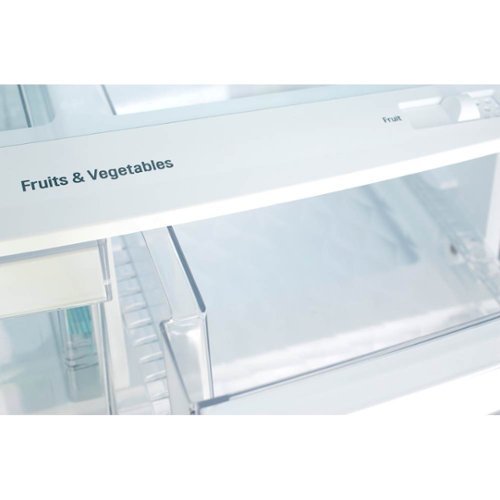 LG - 30-in Wide 21.8 Cu. Ft. French Door Refrigerator with External Water Dispenser - Stainless Steel