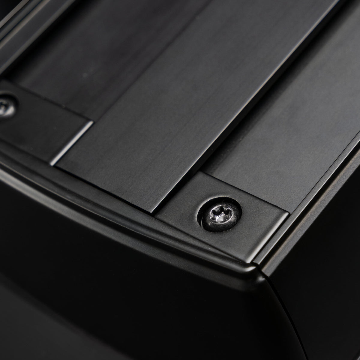 MartinLogan - Discrete Cinema LCR9 2.5-Way Speaker, with Gen2 FMT, Quad 4” Woofers, and Quad 4” Passive Radiators - Black