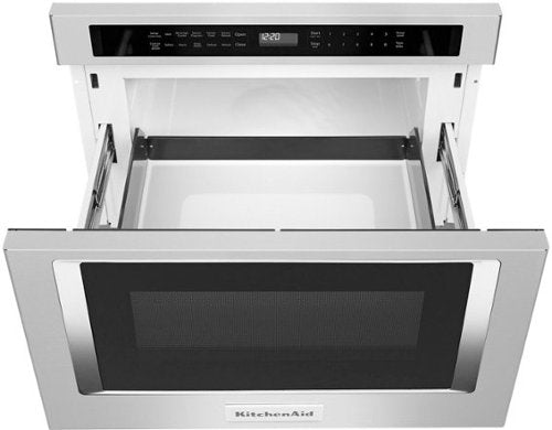 KitchenAid - 24" 1.2 Cu. Ft. Built-In Microwave Drawer - Stainless Steel