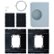 Zephyr - Recirculating Kit for ZOM for Range Hood - Black