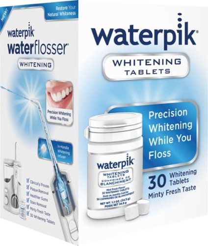 Waterpik - Fresh Mint Whitening Refill Tablets (30 Count) - White