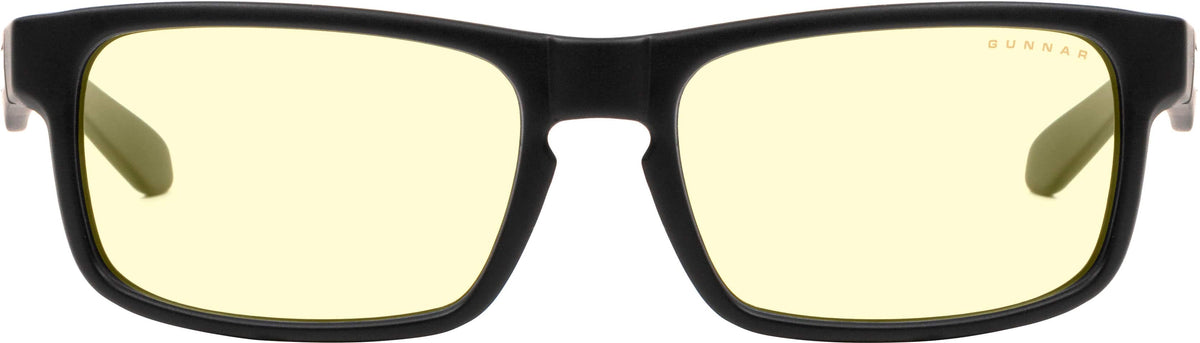 GUNNAR - Enigma Computer Glasses with Blue Light Reduction , Amber Lenses - Onyx