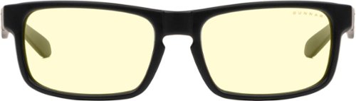GUNNAR - Enigma Computer Glasses with Blue Light Reduction , Amber Lenses - Onyx