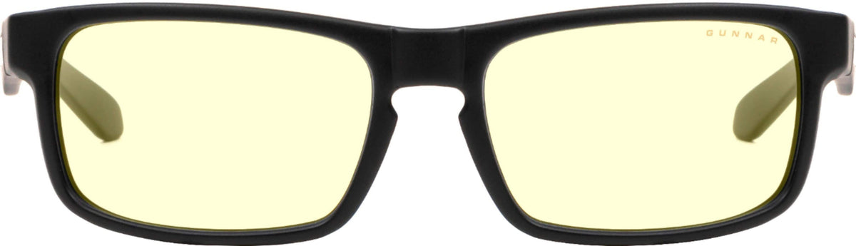 GUNNAR - Enigma Computer Glasses with Blue Light Reduction , Amber Lenses - Onyx