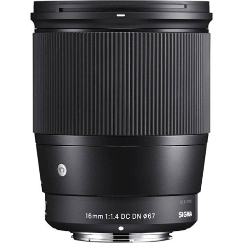 Sigma - Contemporary 16mm f/1.4 DC DN Wide-Angle Lens for Select Sony E-mount Cameras - Black