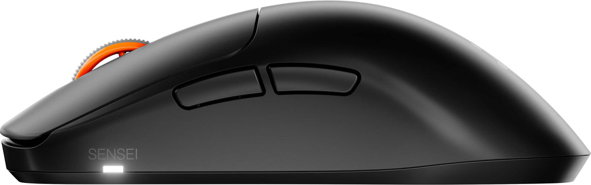 SteelSeries - Sensei Pro Wireless Optical Symmetrical Gaming Mouse with 8K Polling – Ultra-Wideband/RF for PC - Wireless - Black