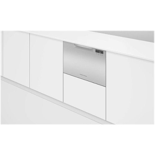 Fisher & Paykel - 24" Front Control Built-In Dishwasher - Stainless Steel